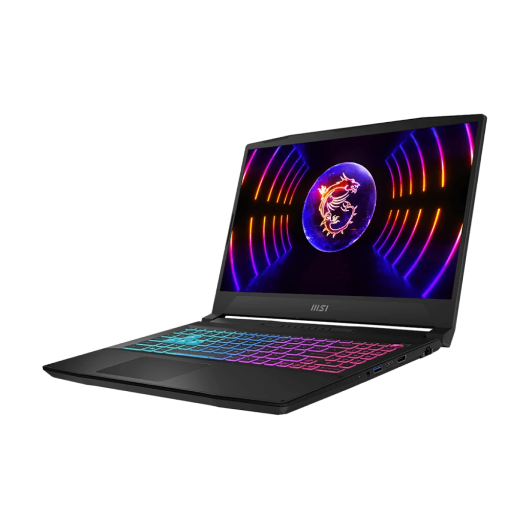 LAPTOP MSI KATANA 15 B13VFK CORE I7-13620H الجيل الثالث عشر RTX 4060 8GB DDR6 15.6 "144Hz أسود