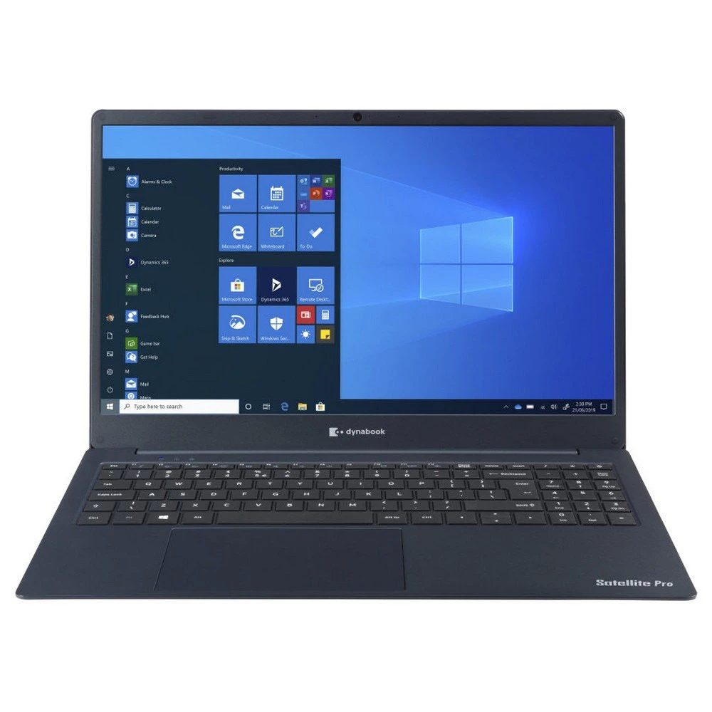 Dynabook C50D -B -11U AMD RYZEN 5 - 5600U ، 8GB DDR4 RAM ، 256GB NVME® SSD ، AMD Radeon Graphics ، 15.6 "1366 × 768 HD ، Windows 10 Home - Dark Blue - Blue Blue -