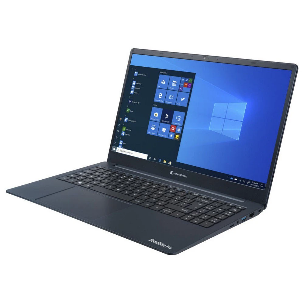 Dynabook C50D -B -11U AMD RYZEN 5 - 5600U ، 8GB DDR4 RAM ، 256GB NVME® SSD ، AMD Radeon Graphics ، 15.6 "1366 × 768 HD ، Windows 10 Home - Dark Blue - Blue Blue -