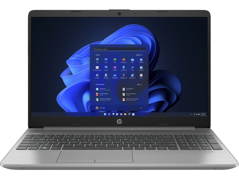 HP 250 G9 Intel® 12th Gen Core I7-1255U ، 16GB DDR4 RAM ، 512GB NVME® SSD ، Intel® Iris ™ XE Graphics ، 15.6 1920 × 1080 (FHD) IPS ، Windows 11 Pro - Silver - Silver - Silver