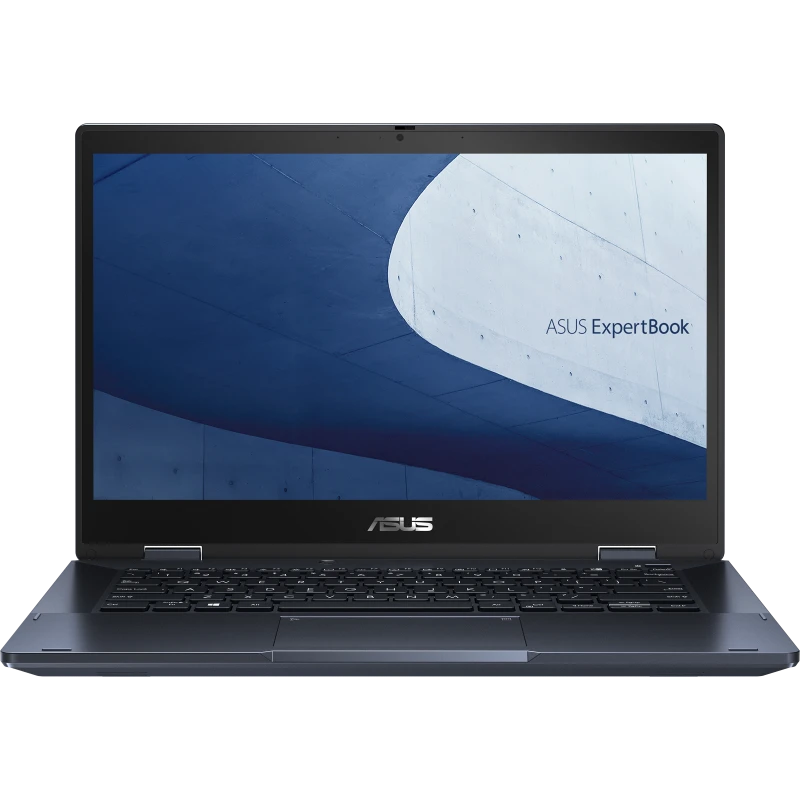 ASUS Expertbook Flip B3402FB Intel® 12th Gen Core ™ I7-1255U ، 16GB RAM DDR4 ، 512GB NVME® SSD ، Intel® IRIS ™ XE Graphics ، 14 1920 X 1080 (FHD) WV Flip Touchens ، Windows 11 Professional - Black 11
