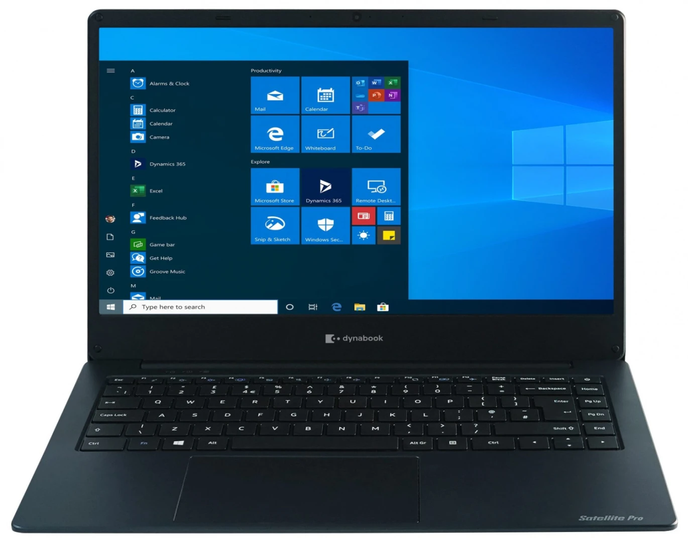Dynabook Satellite Pro C40-G-11e Intel® 10th Gen Core I3-10110U ، 8 GB DDR4 ، 256 GB NVME® SSD ، Intel® UHD Graphics ، 14 IPS 1920 X 1080 (FHD) ، Windows 10 Pro-Black-Black