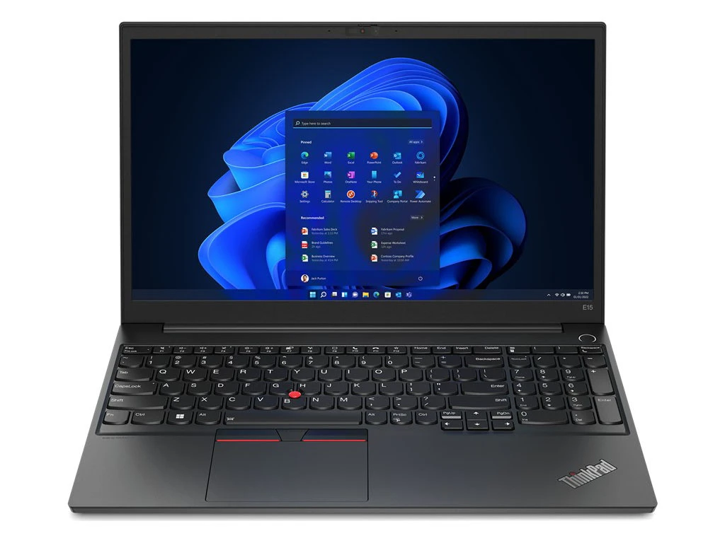Lenovo ThinkPad E15 Gen 4 Intel® 12th Gen Core ™ I5-1235U ، 8GB DDR4 RAM ، 256GB NVME® SSD ، NVIDIA® GEFORCE ™ MX550 2GB GDDR6 ، 15.6 IPS 1920 × 1080 (FHD) ، Windows 11 Pro - Black.