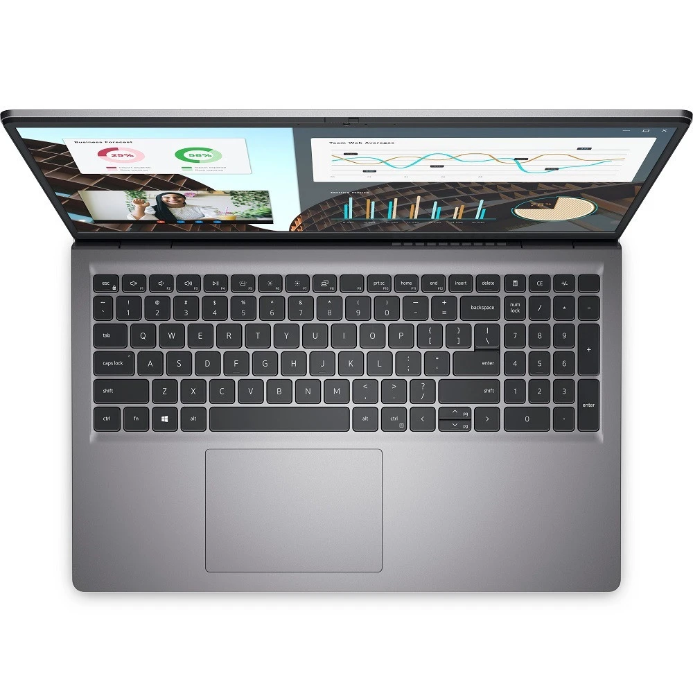 Dell Vostro 3520 Intel® 12th Gen Core ™ I7-1255U ، 16GB DDR4 RAM ، 512 GB NVME® SSD ، NVIDIA® GEFORCE ™ MX550 2GB GDDR6 ، 15.6 IPS 1920 X 1080 (FHD) 120HZ 35MS ، Windows 11