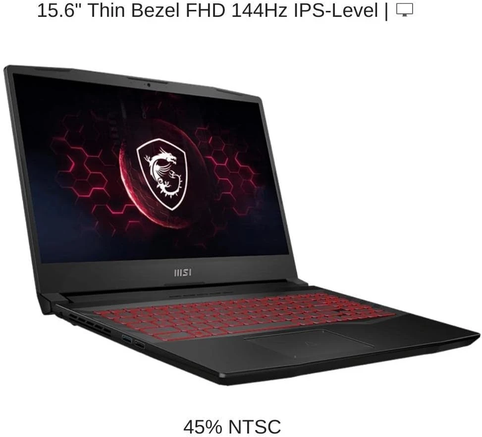 MSI Pulse GL66 12UEK-1239XAE 15.6 "2K QHD 165Hz ، I9-12900H ، RTX ™ 3060 محمول GPU 6GB GDDR6 ، 32 GB 3200MHz RAM ، 512GB PCIE SSD ، Windows 11 Original