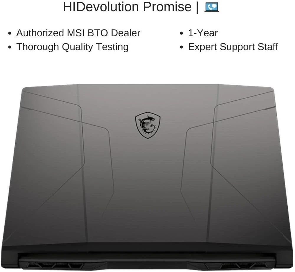 MSI Pulse GL66 12UEK-1239XAE 15.6 "2K QHD 165Hz ، I9-12900H ، RTX ™ 3060 محمول GPU 6GB GDDR6 ، 32 GB 3200MHz RAM ، 512GB PCIE SSD ، Windows 11 Original