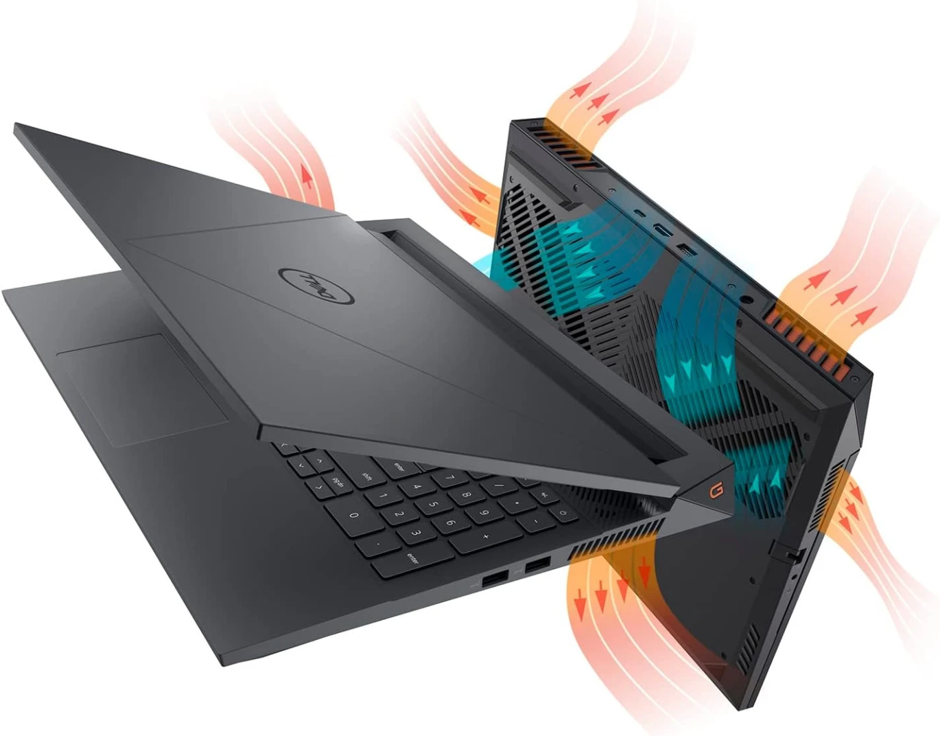 Dell G15 5530 Intel® 13th Gen Core I7-13650Hx ، 16GB DDR5 ، 1TB NVME® SSD ، NVIDIA® GEFORCE RTX 4060 8GB GDDR6 ، 15.6 بوصة شاشة IPS 1920 X 1080 (FHD) 120Hz ، Windows 11 Pro -