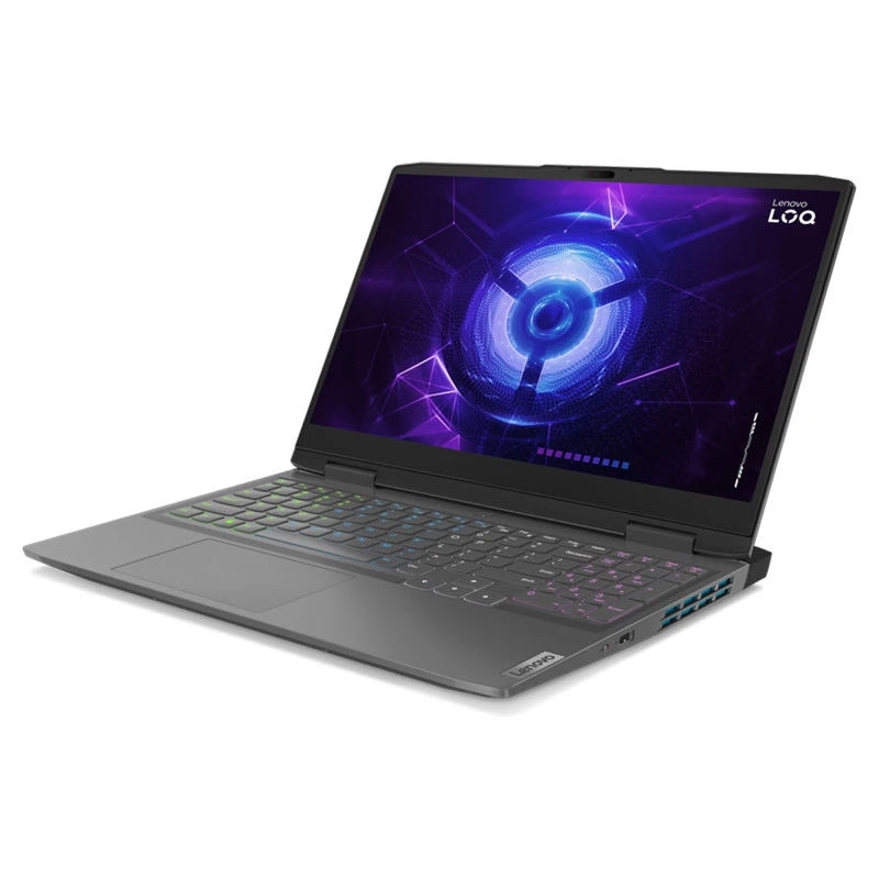 Lenovo LOQ 15IRX9 Intel® 13Th Gen Core™ I7-13650HX, 16GB DDR5 RAM, 512GB NVMe® SSD, Nvidia® Geforce™ RTX 3050 6GB DDR6, 15.6 IPS 1920 x 1080 (FHD) 144Hz, Windows 11 Pro - Grey