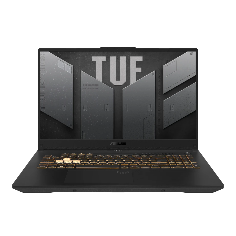 ASUS TUF Gaming F17 FX707ZC4 Intel® 12th Gen Core ™ I7-12700H ، 16GB RAM DDR4 ، 512GB NVME® SSD ، NVIDIA® GEFORCE ™ RTX 3050 4GB GDDR6 ، 17.3 IPS-level 1920 x 1080 (