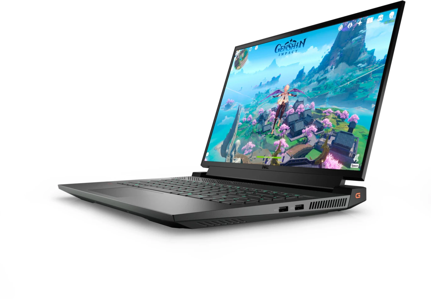 Dell G16 7620 Intel® 12th Gen Core I5-12700H ، 16 GB DDR5 ، 1TB NVME® SSD ، NVIDIA® GEFORCE RTX 3060 6GB GDDR6 ، 16 WVA 2560 X 1600 (QHD+) 165Hz 3MS ، Windows 11 Home - Black.