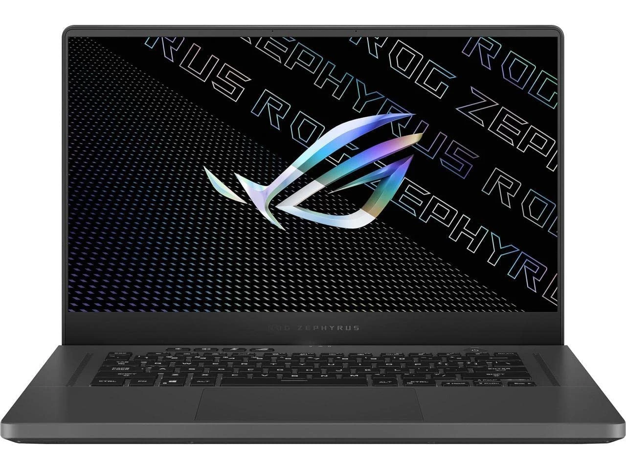ASUS ROG Zephyrus (2021) G15 GA503QM AMD® RYZEN ™ 9-5900HS ، 16 GB RAM DDR4 ، 512GB NVME® SSD ، NVIDIA® GEFORCE ™ RTX 3060 6GB GDDR6 ، 15.6 WV 2560 X 1440 (WQHD) رمادي