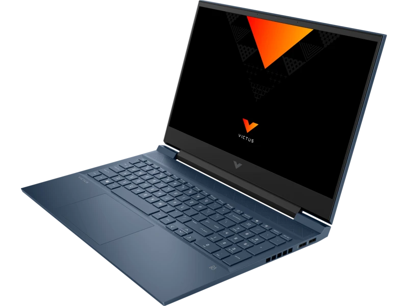 HP Victus 16-D1005NE Intel® 12Th Gen Core™ I5-12500H, 8GB DDR5 RAM, 512GB NVMe® SSD, Nvidia® Geforce™ GTX 1650 4GB GDDR5, 16.1 IPS 1920 x 1080 (FHD) 144Hz 13ms, Windows 11 Professional - Blue