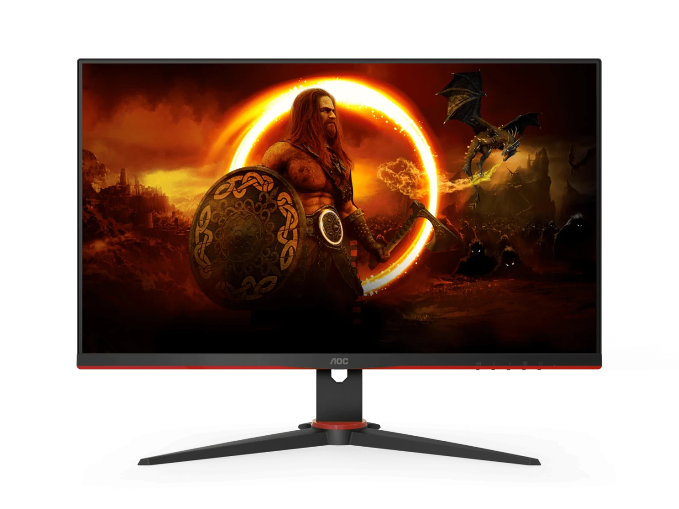 AOC 24G2SPE 23.8 "1920 × 1080 (FHD) IPS 165Hz 1MS HDMI 1.4 \ DP 1.2 MONITION MONITION NVIDIA G -SYNC