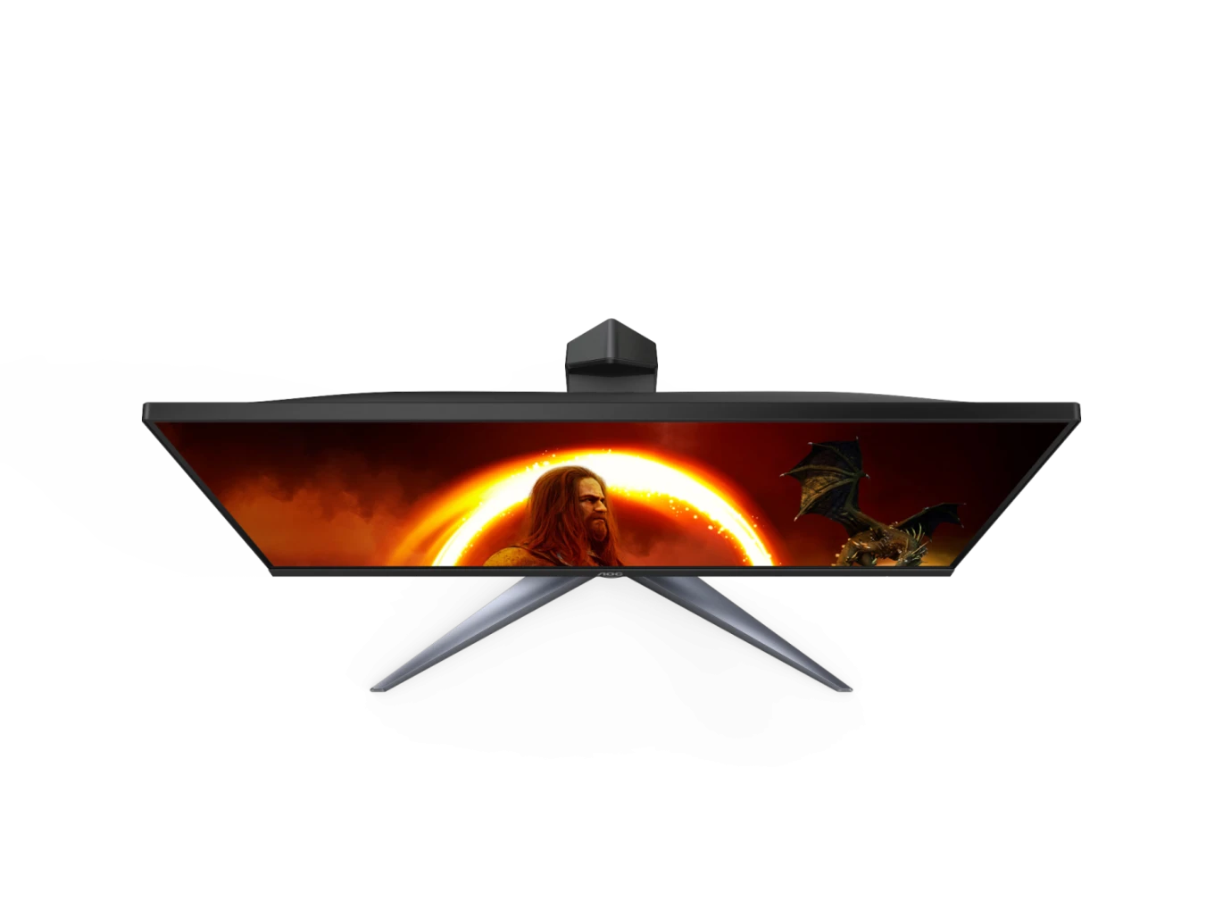 AOC 24G2SP 23.8 "1920 × 1080 (FHD) IPS 165Hz 1MS HDMI 1.4 \ DP 1.2 شاشة مسطحة للألعاب مع موقف قابل للتعديل (تعديل الارتفاع ، دوار ومحور) و NVIDIA G-SYNC