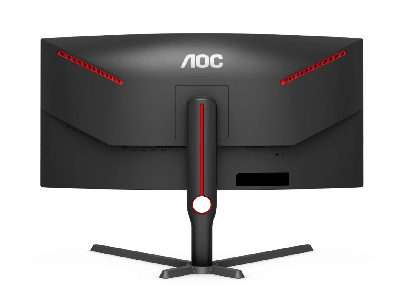 AOC CU34G3S 34 "3440 × 1440 (WQHD) VA 165Hz 1MS HDMI 2.0 \ DP 1.4 ، شاشة ألعاب USB محور مع AMD FREESYNC قبل التعديل (تعديل الارتفاع والتدوير)