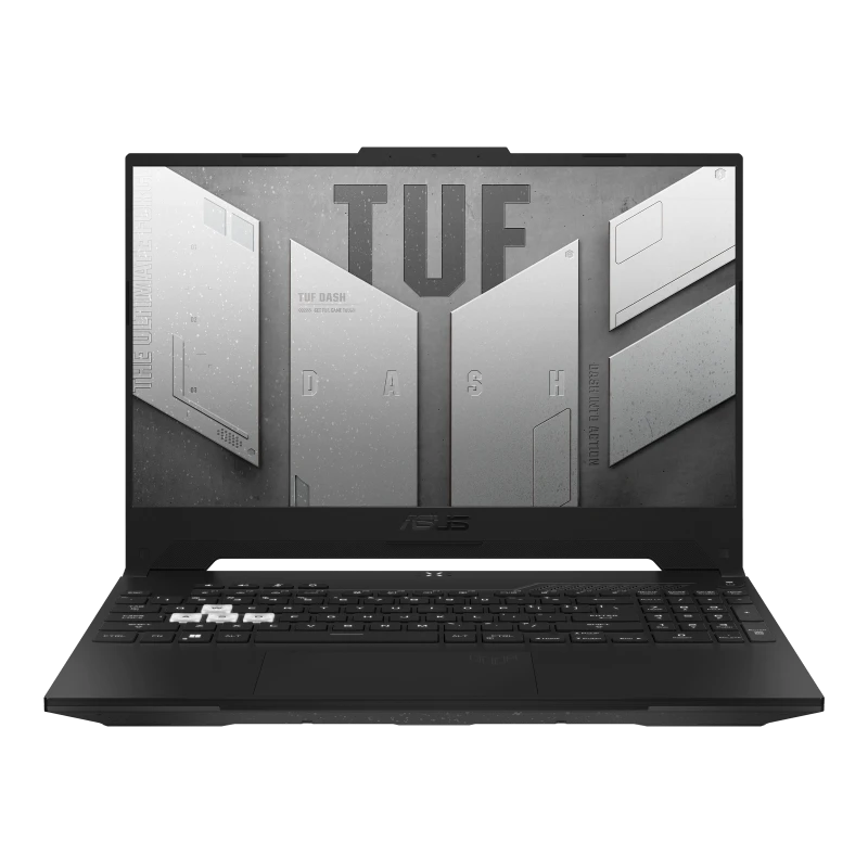 ASUS TUF DASH F15 (2022) FX517ZR Intel® 12th Gen Core ™ I7-12650H ، 16 GB RAM DDR5،512GB NVME® SSD ، NVIDIA® GEFORCE ™ RTX 3070 8 GB GDDR6 ، 15.6 IPS-LEVEL 1920 X 1080 (FHD) 144HH و Windows 11 Home