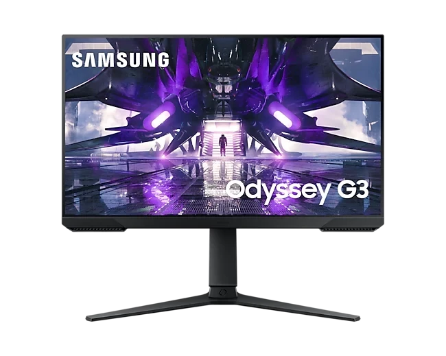Samsung Odyssey G3 S24AG320NM 24" 1920 x 1080 (FHD) VA 165Hz 1ms FreeSync™ Premium Flat Gaming Monitor - Black