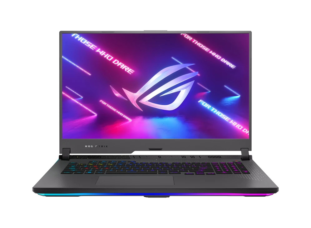 ASUS ROG Strix G17 (2022) G713RM AMD® RYZEN ™ 7-6800H ، 16 GB RAM DDR5 ، 1 TB Gen4 NVME® SSD ، NVIDIA® GEFORCE ™ RTX 3060 6 GB GDDR6 ، 17.3 WV 1920 X 1080 (FHD) 10 Pro - Gray