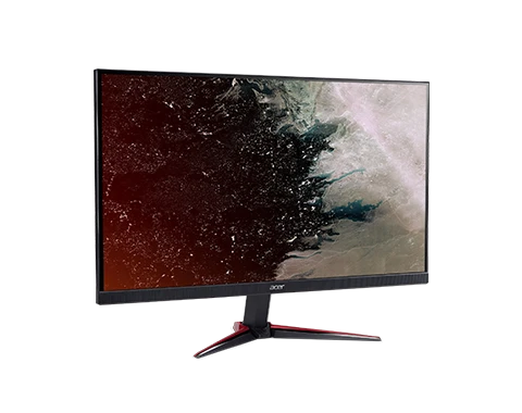 Acer Nitro VG270 BMIIX 27 "1920 x 1080 (FHD) IPS 75Hz 1MS HDMI 1.4/VGA AMD FreeSync ™ مع شاشة مسطحة للتحدث الداخلي - أسود