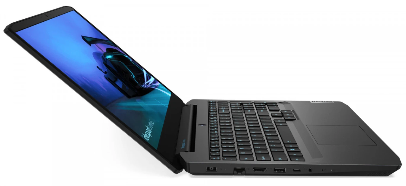 Lenovo Ideapad Gaming 3 15IMH05 Intel® 10th Gen Core ™ I5-10300H ، 8 GB RAM ، 512 GB NVME® SSD ، NVIDIA® GEFORCE ™ GTX 1650 TI 4 GB GDDR6 ، 15.6 IPS 1920 × 1080 (FHD) - أسود