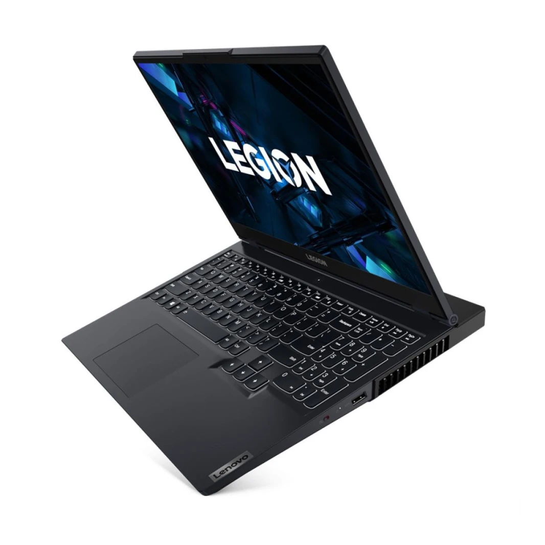 Lenovo Legion 5 15ith6 Intel® 11th Gen Core ™ I7-11800H ، 16 GB RAM ، 512 GB NVME® SSD ، NVIDIA® GEFORCE ™ RTX 3050 TI 4 GB GDDR6 ، 15.6 IPS 1920 × 1080 (FHD) 165HZ 8MS ، Windows 10 Pro - أسود