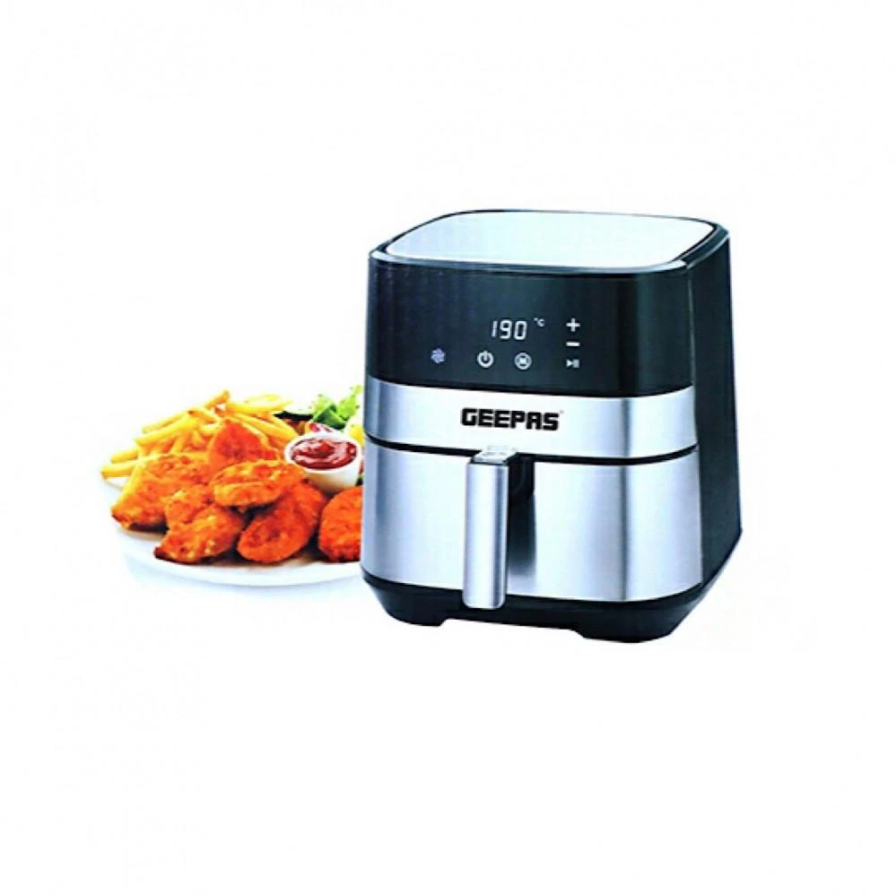 Geepas Digital Air Fryer GAF37510 5L STEEL
