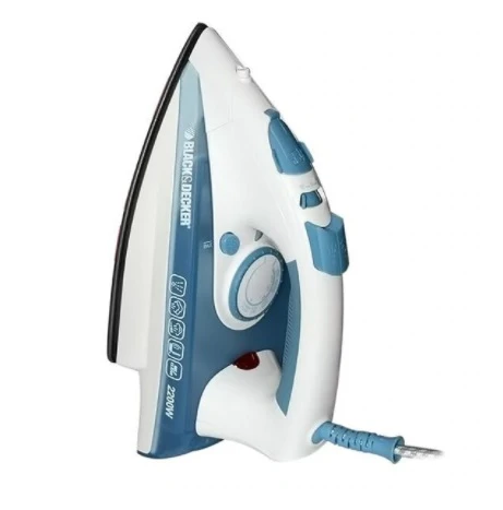 Black & Decker Steam Iron 2200 Watt, Blue X2000