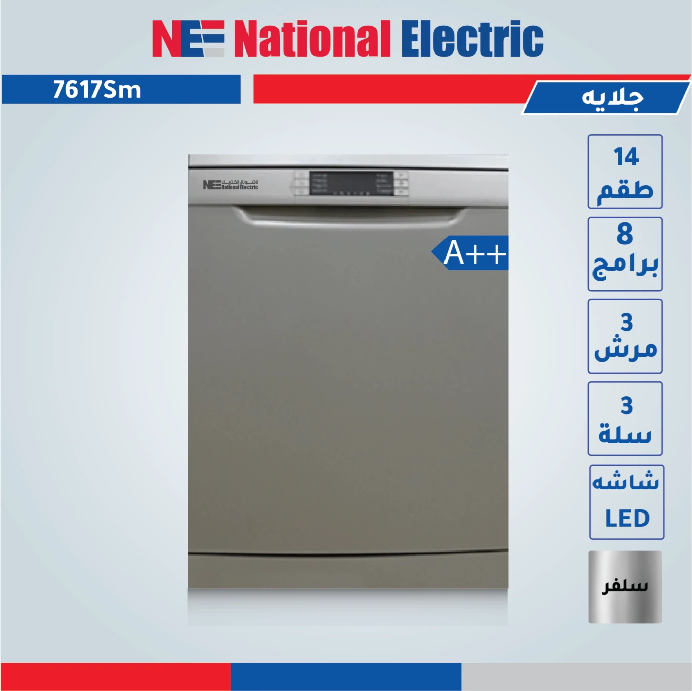National Electric 3 basket
