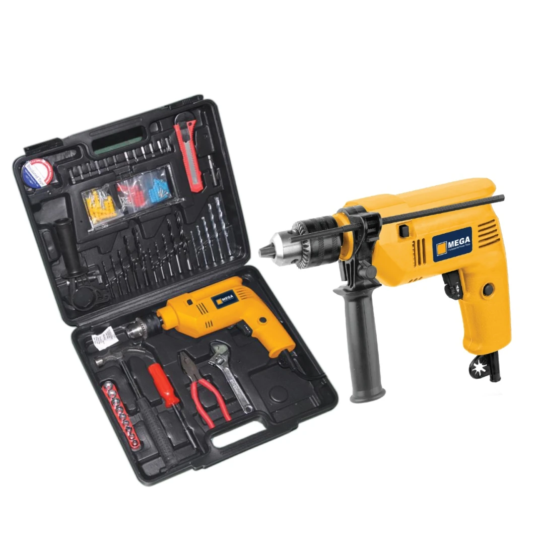 Mega Impact Drill +Tool Set 500W ID1332