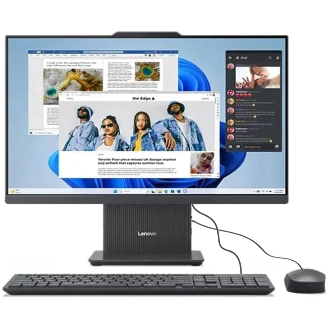 Lenovo IdeaCentre Aio 3 24irh9 All-In-One-One 24 "FHD IPS Non Touch 100Hz ، 99 ٪ SRGB ، 13th Gen Intel Core I5-13420H ، Intel UHD Graphics ، 8GB DDR5 RAM ، 512GB M.2 M.2