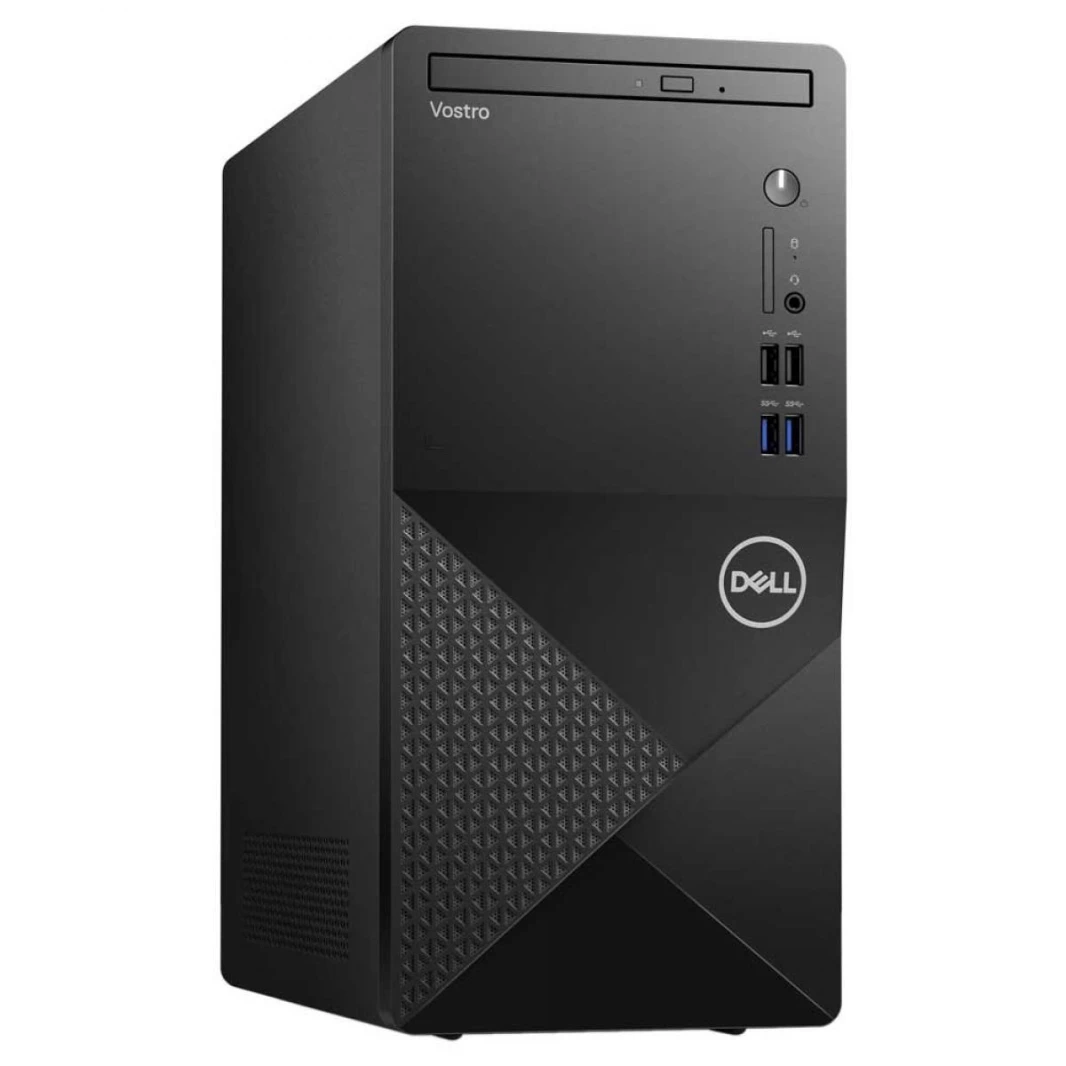 Dell Vostro 3910 Tower Business Desktop ، 12th Gen Intel Core I3-12100 ، 8GB DDR4 Memory ، 256GB M.2 PCIE NVME SSD ، WI-FI و Bluetooth-Black