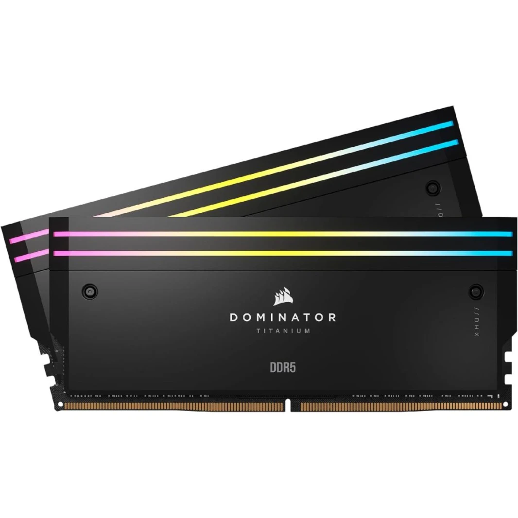 Corsair Dominator Titanium RGB 32GB (2x16GB) DDR5 RAM 7200MT/S CL34 KIT - Black