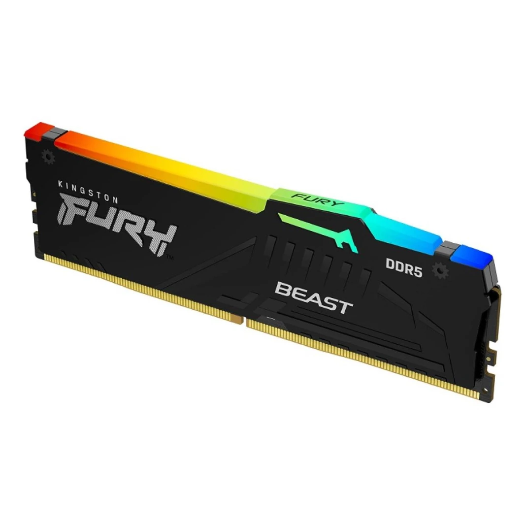 Kingston Fury Beast RGB Single 16GB DDR5 6000MT/S-CL36 MEMORTOP