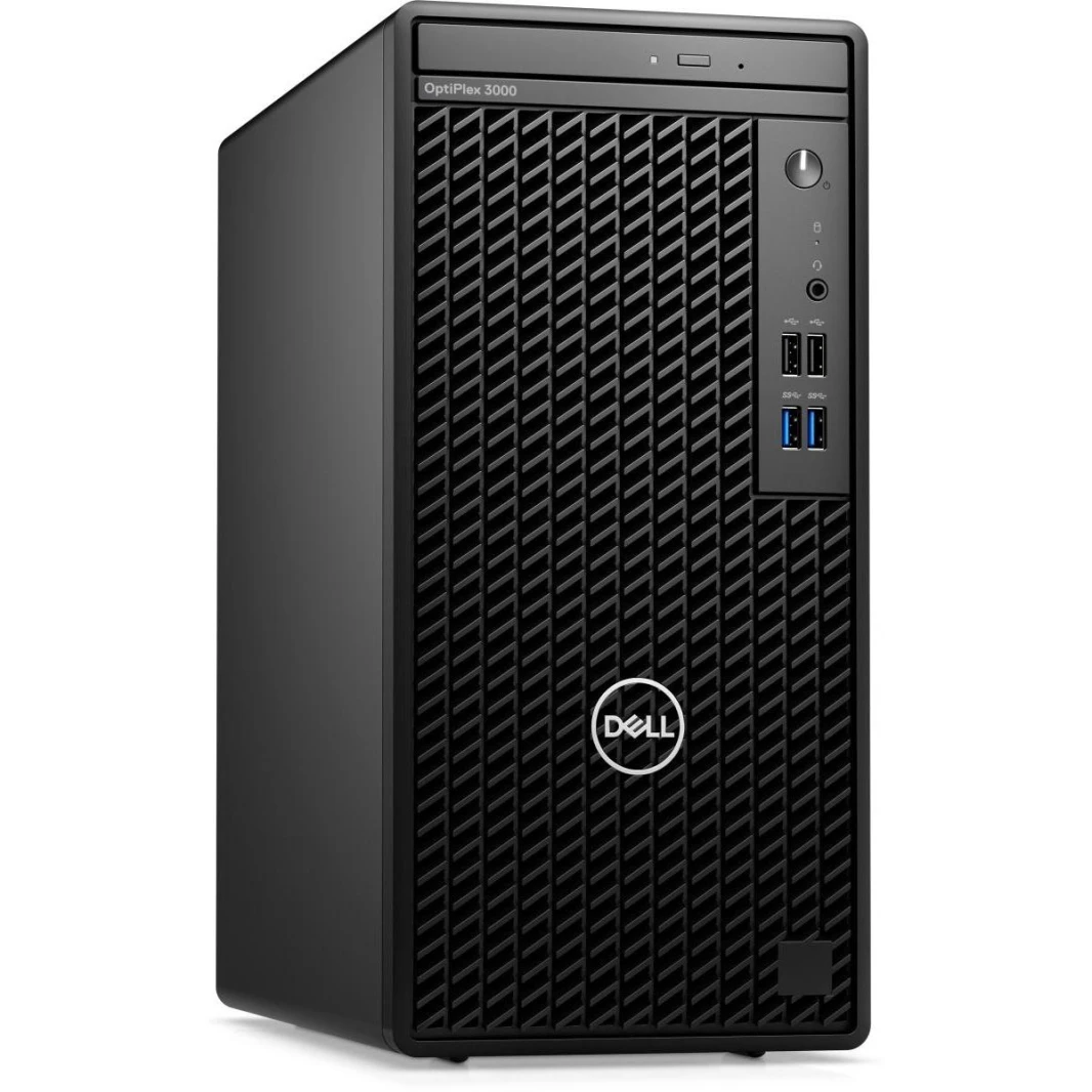 Dell Optiplex 3000 Tower Business Desktop 12th Gen Intel Core I5-12500 ، Memory 4GB DDR4 ، 256GB M.2 NVME SSD ، W/ DVD و NEPERER