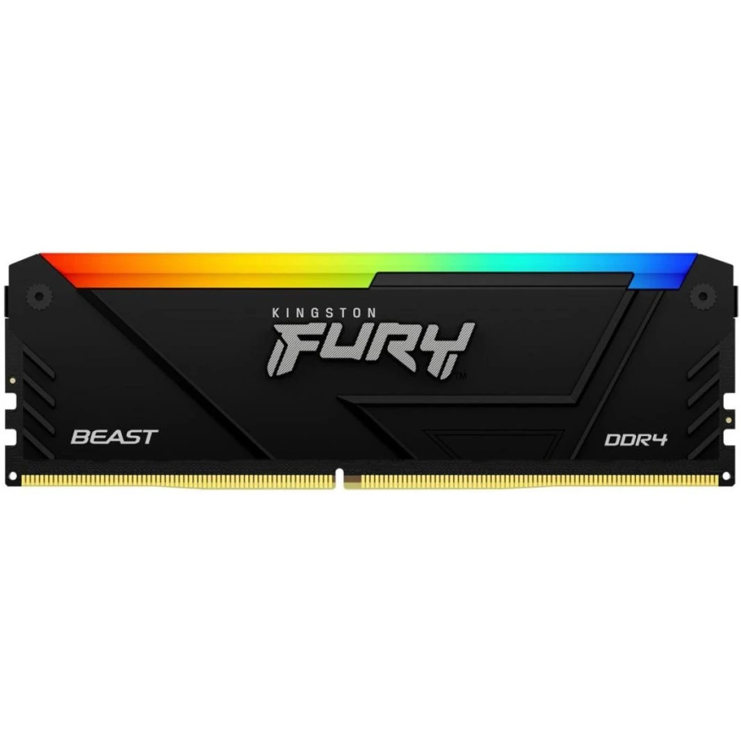 Kingston Fury Beast Single 8GB DDR4 3200MT/S-CL16 RGB Memory