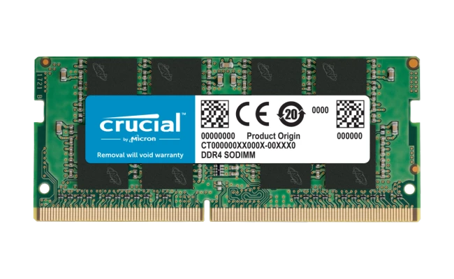 حاسمة 8 جيجا بايت DDR4-2666MHZ SODIMM MEMORT