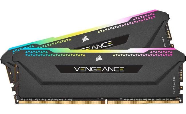 Corsair Vengeance RGB Pro SL 16GB (2x8GB) DDR4 RAM 3200MHz CL16 KIT - Black
