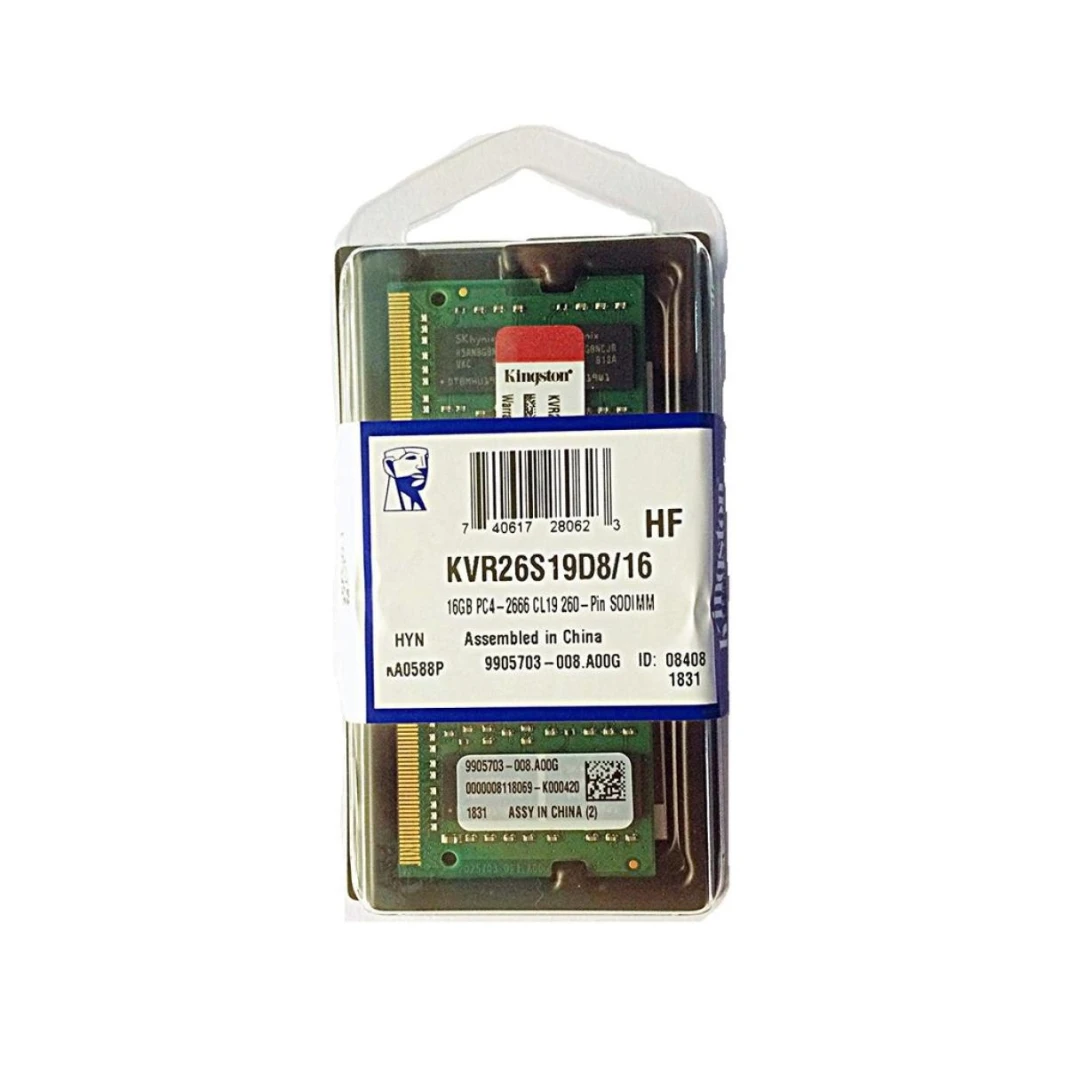 Kingston 16GB DDR4-2666MHZ SODIMM MEMORT