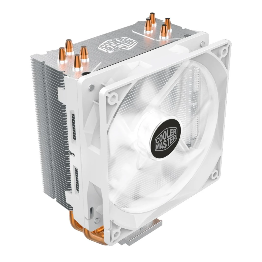 Cooler Master HYPER 212 LED WHITE EDITION CPU Air Cooler w/ Single XtraFlo PWM Fan, LGA1700 Support