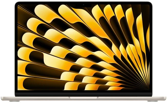 Apple MacBook Air 15" Apple M3 chip with 8-core CPU and 10-core GPU 24GB RAM 512GB SSD Liquid Retina Display - Starlight