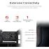 ASUS ROG Z11 GR101 (Black) Mini Tower Premium ARGB Tempered Glass Mini-ITX/DTX Gaming Case w/ Patented 11° Tilt Design, ATX Power Supply & 3-Slot Graphics Card Support