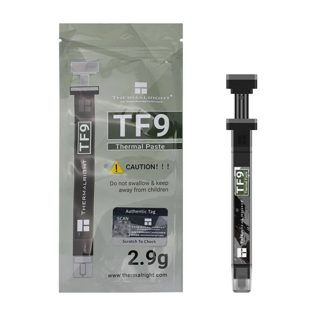 Thermalright TF9 (2.9g) High Performance Thermal Paste w/ 14 (W/m.K) Exceptional Conductivity