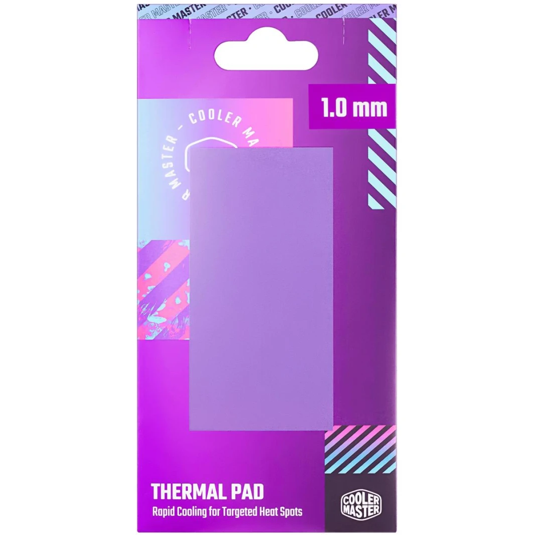 Cooler Master Thermal Pad 1.0mm High Performance Thermal Pad w/ High Thermal Conductivity 13.3w/mK