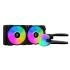 Fractal Design Lumen S24 RGB V2 240mm Low Noise Operation CPU Liquid Cooler w/ Powerful Pump Up To 4000RPM & 2x Aspect 120mm RGB fans
