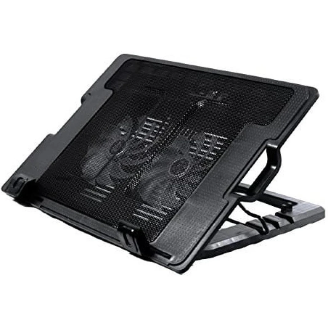 HAING N182 Black Dual Fan Notebook Quiet Performance Cooling pad For Laptop From 13"-17"
