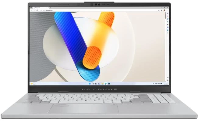 ASUS Vivobook Pro 15 OLED (2024) 15.6" 3K 120Hz OLED @120Hz AI Ready, Intel Core™ Ultra 7 processor 155H, Nvidia RTX 4050 6GB GDDR6, 16GB DDR5X RAM, 1TB M.2 PCIe NVMe Gen4, Windows 11 - Cool Silver La