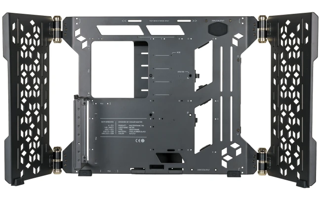 Cooler Master MasterFrame 700 Full Tower Tempered Glass,Test Bench Mode,Open Air Design,Built-in VESA Mount Pc Case