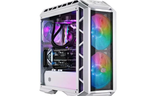 COOLERMASTER H500P Mesh White  ARGB Mid tower Tempered Glass Gaming Case