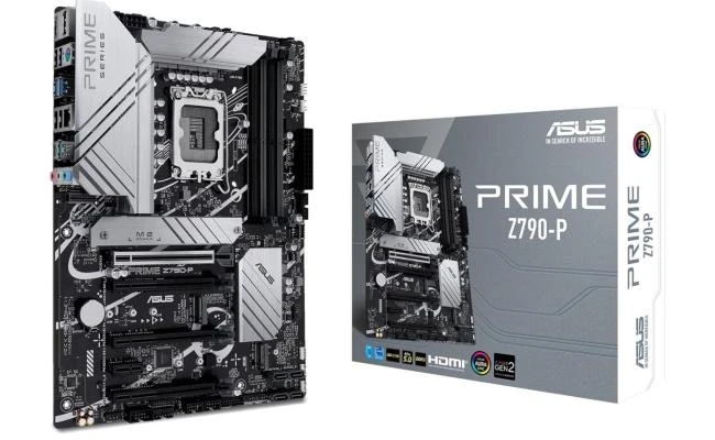 Asus Prime Z790 -P ، INTEL 14th 12th Series 12th ، LGA 1700/DDR5/PCIE 5.0/3XM.2 - ATX Gaming Motherboard