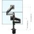 North Bayou (NB H180) Ergonomic Desk Mount Dual Monitor Arm, Up To 17-27" Size & 2-9kg Weight, Horizontal Or Vertical 360° Rotation, Vesa 75mm x 75 mm To 100mm x 100mm Mounting Hole